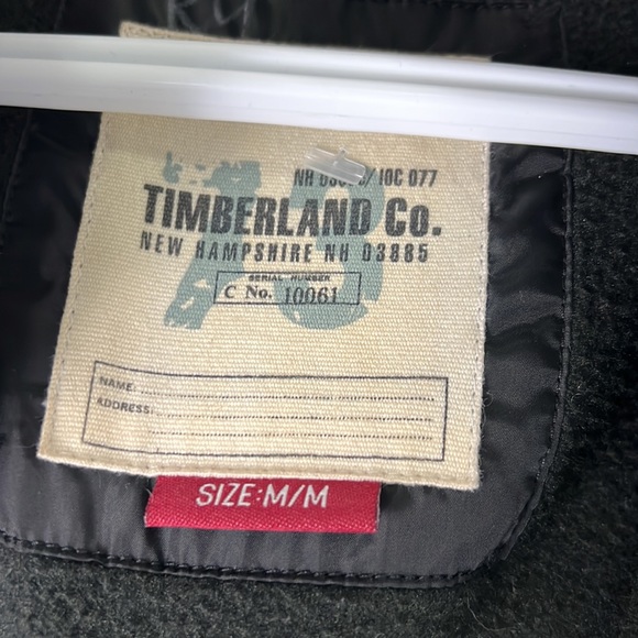 Timberland Girls Youth Zipped Up Fleece Jacket Size Medium - Picture 6 of 11